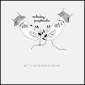 Needlework Paraphernalia GIFT BOX - VintageMadbyM