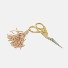 Load image into Gallery viewer, Embroidery Scissors, Gold Stork. High Quality, stainless steel - VintageMadbyM