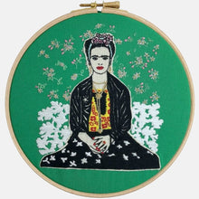 Load image into Gallery viewer, Frida Kahlo, Embroidery Kit - VintageMadbyM