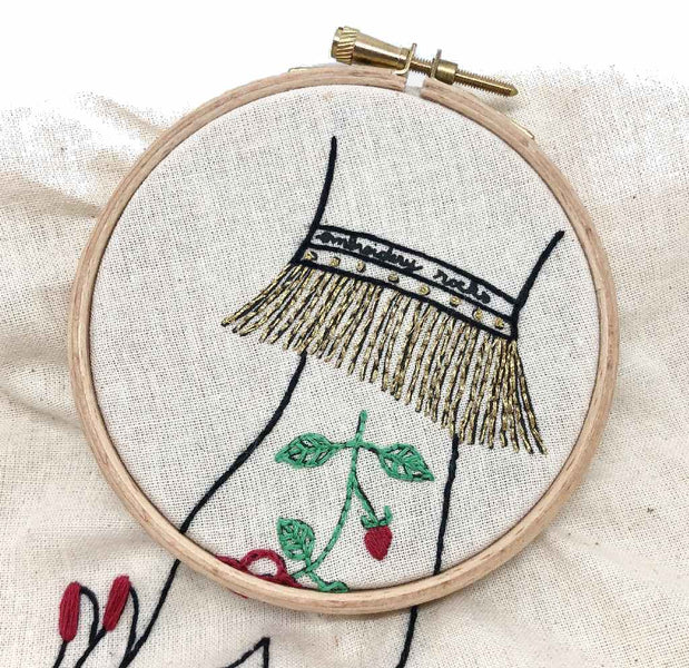 Embroidery Stitch -a-long Part 8. The French Knots (better late than never!!!)
