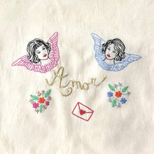 Load image into Gallery viewer, Embroidery PDF Pattern - Angels - ToteBag - VintageMadbyM