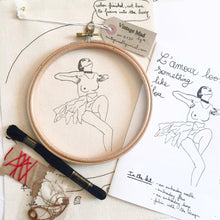 Load image into Gallery viewer, L’Amour Looks Like You, Embroidery Kit - VintageMadbyM