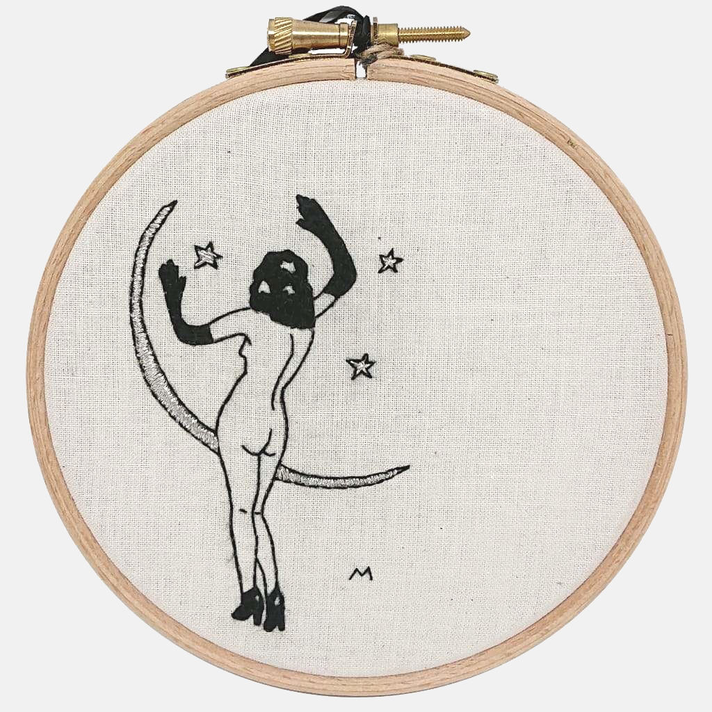 Rita, the Moon and the Stars, Embroidery Kit - VintageMadbyM