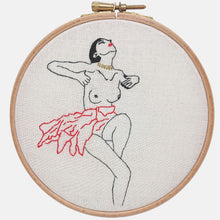 Load image into Gallery viewer, Modern Embroidery, Wall Art, Hoop Art, L’ Amour looks like you - VintageMadbyM