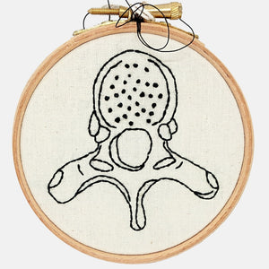 Anatomy, Bones Embroidery Kit - VintageMadbyM