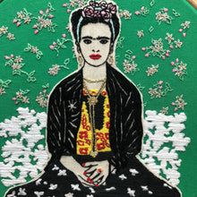 Load image into Gallery viewer, Frida Kahlo, GIFT BOX Embroidery Kit &amp; Frida Goodies - VintageMadbyM