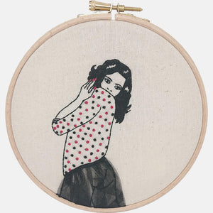 Peek-a-boo Embroidery Kit - VintageMadbyM