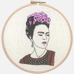 Frida Kahlo - you are magic, GIFT BOX Embroidery Kit & Frida Goodies