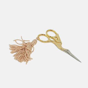 Embroidery Scissors, Gold Stork. High Quality, stainless steel - VintageMadbyM